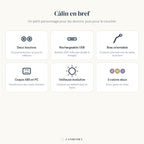 Infographie Câlin : caractéristiques en bref