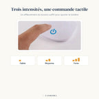 Infographie Cassiopée : commande tactile et trois intensités réglables