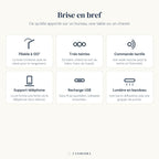 Les six atouts de la lampe de bureau sans fil pliable Brise Candeora